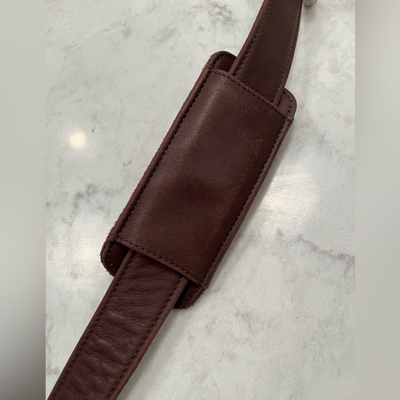 Authentic Coach brown leather briefcase. Silver hardware. Unisex - Picture 13 of 16